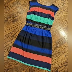 LOFT Vertical Striped Dress